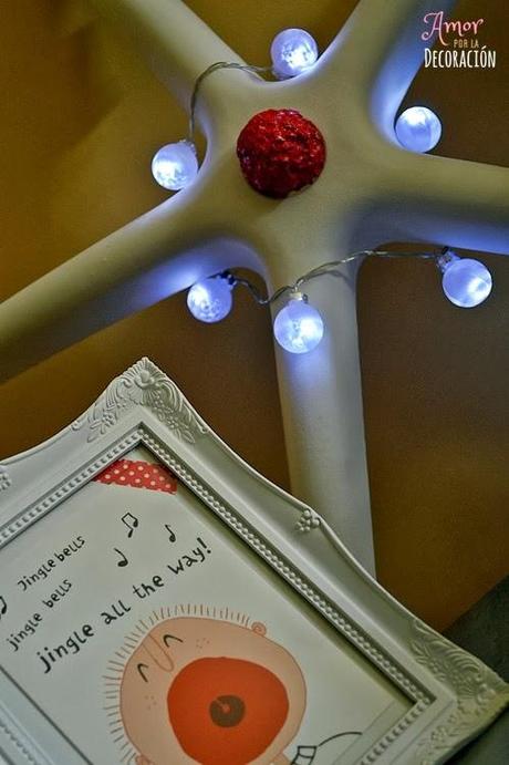 FINDE FRUGAL: DE BASE DE SILLA GIRATORIA A ESTRELLA NAVIDEÑA FINDE FRUGAL: DE BASE DE SILLA GIRATORIA A ESTRELLA NAVIDEÑA