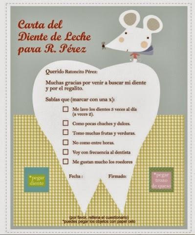 Y qué hacemos si viene el Ratoncito Pérez?