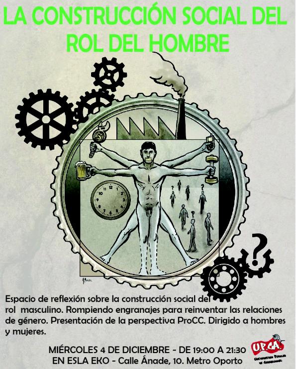 La construcción social del rol del hombre: Madrid, 20131204.