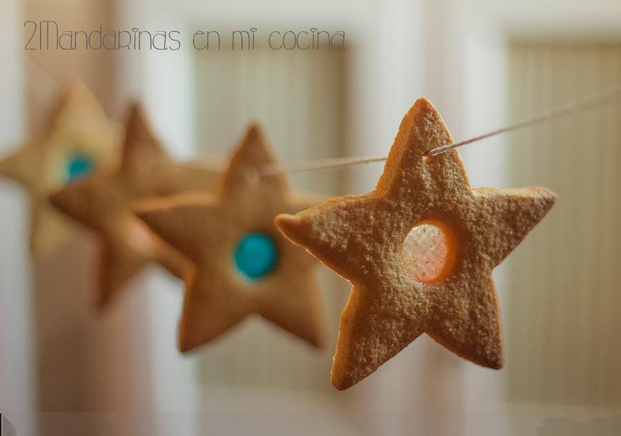 Galletas de navidad de cristal