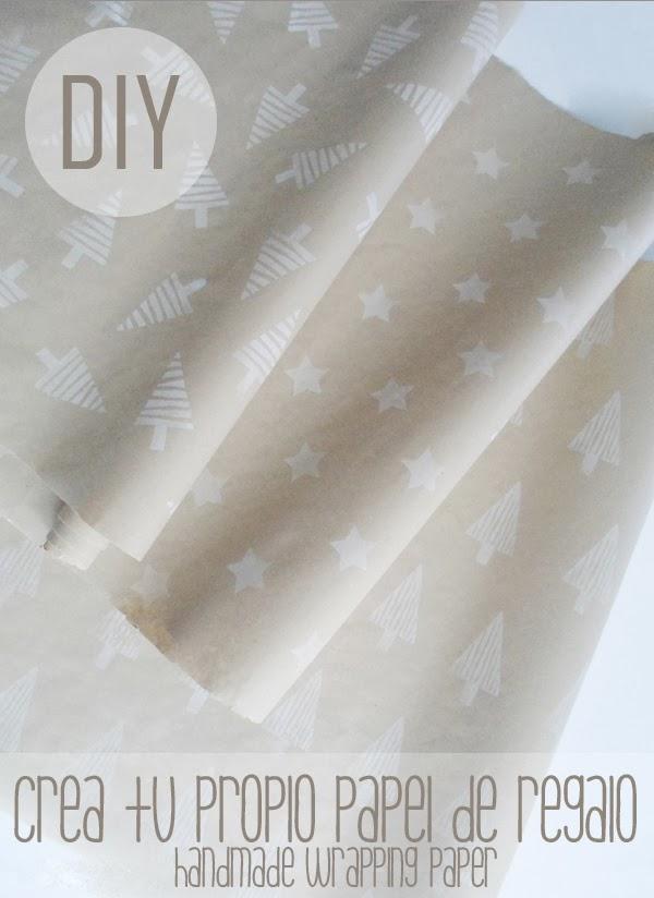 DIY: CREA TU PROPIO PAPEL DE REGALO