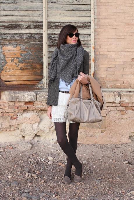 Camel + Gris + Blanco Camel + Gris + Blanco