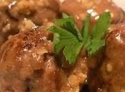Albondigas salsa almendras