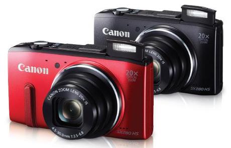 Canon PowerShot SX280 colores