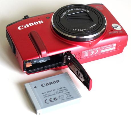 Canon PowerShot SX280 bateria