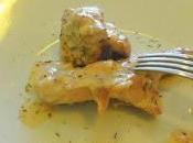 Conejo salsa mostaza