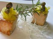 Tataki bonito marinado alcaparras