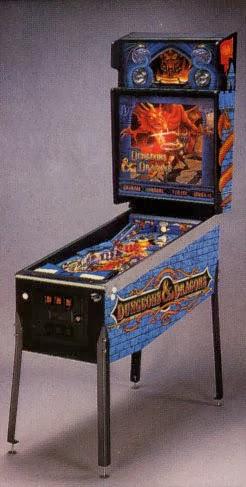 Dungeon & Dragons Pinball de Bally Midway