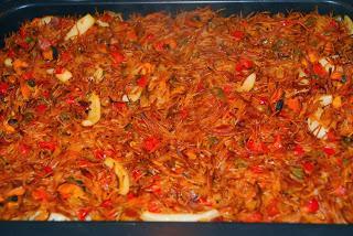 Paella Marinera de Fideos