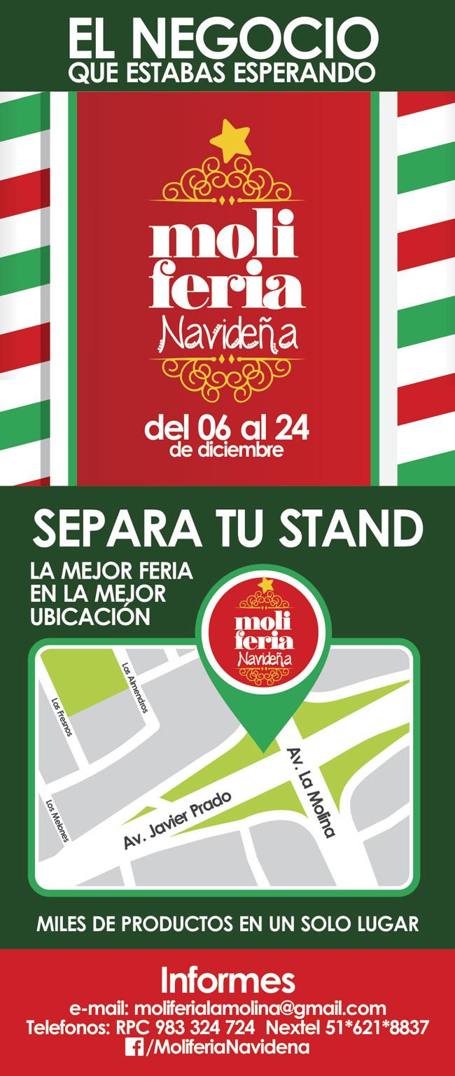 Reserva tu stand Moliferia Navideña |PUBLICIDAD|                                                       pheabxa