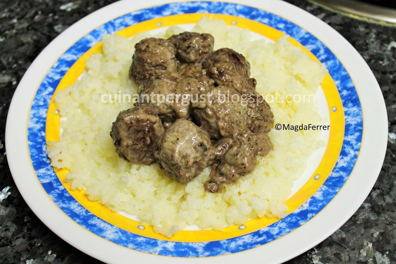 Albóndigas suecas estilo Jamie Oliver a mi manera