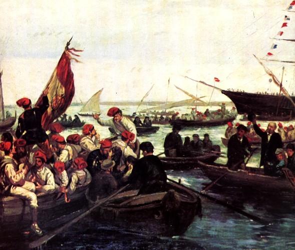 Oleo de Padró. Museo Marítimo de Barcelona