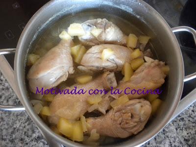 POLLO A LA MANZANA