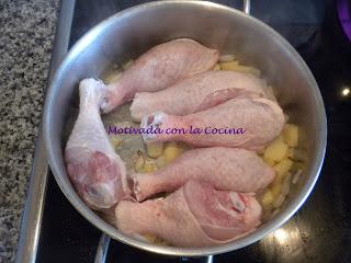 POLLO A LA MANZANA