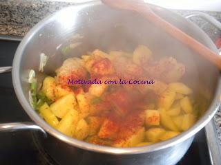 PATATAS CON PESCADO