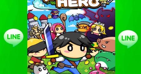 LINE lanza el juego RunRun Hero