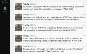 A golpe de Twitter también se cierra una televisión