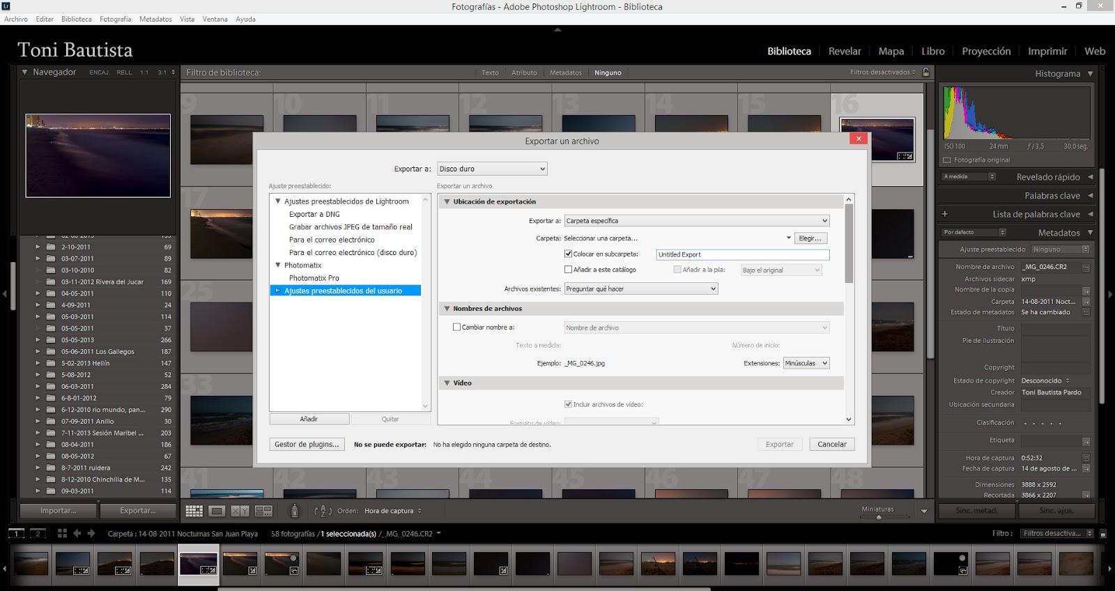 Guía de Adobe Lightroom 5.2 - Parte 2 -