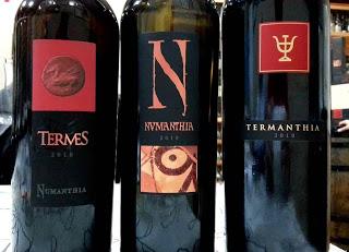 Cata de los vinos de Bodegas Numanthia. Un Lujo.