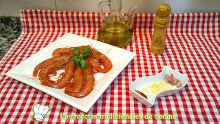 como hacer gambas al ajillo