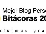 premios Bitácoras 2013 Mejor Blog Personal