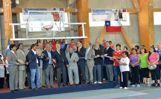 PRESIDENTE PIÑERA INAUGURA EL POLIDEPORTIVO RENATO RAGGIO