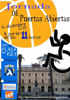 Jornada de Puertas abiertas de Baloncesto en Silla de Ruedas