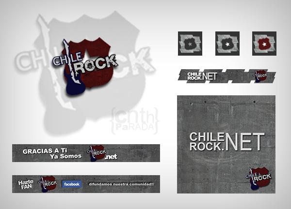 Chile Rock - Comunidad - Identidad Visual +