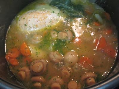 Pechugas en salsa de cerveza olla GM