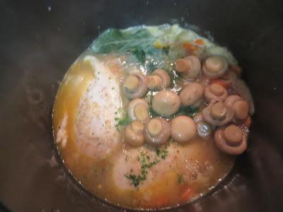 Pechugas en salsa de cerveza olla GM