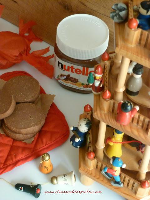 Polvorones de Nutella