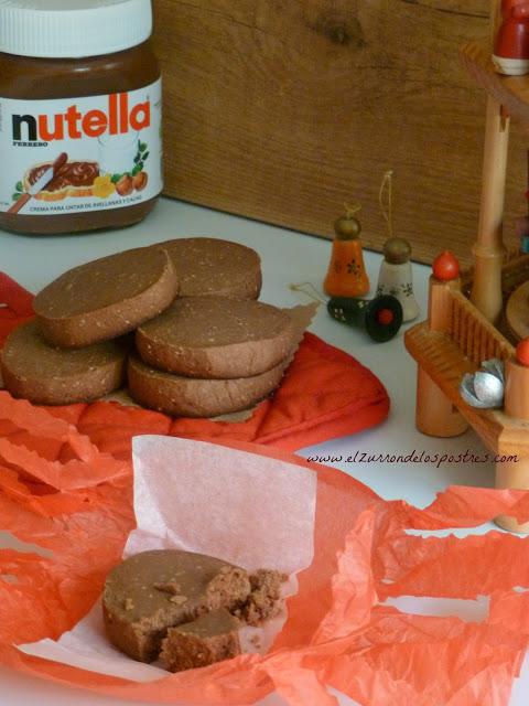 Polvorones de Nutella