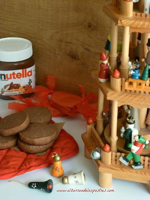 Polvorones de Nutella