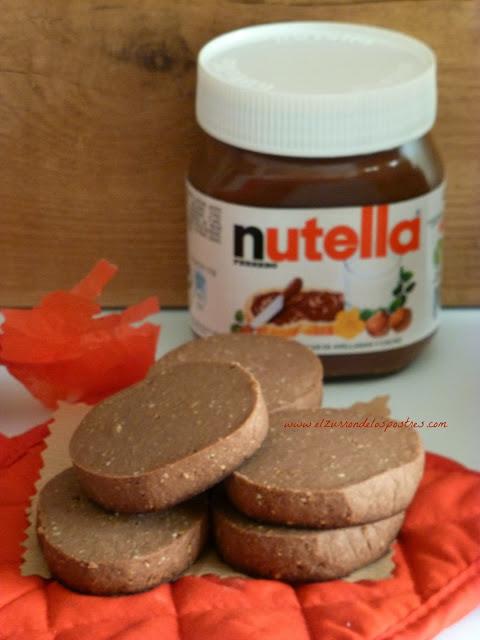 Polvorones de Nutella