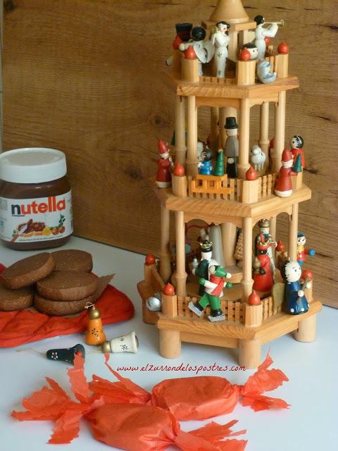 Polvorones de Nutella