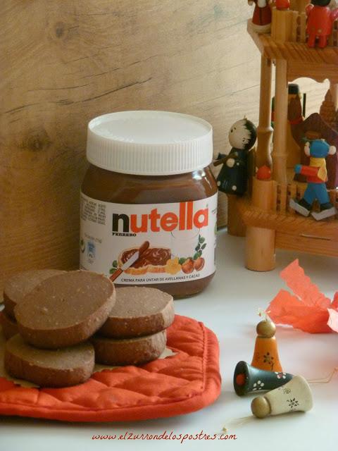 Polvorones de Nutella
