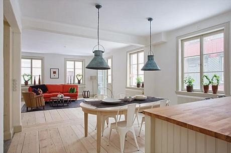 Apartamento en tonos naturales