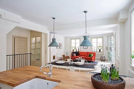 Apartamento en tonos naturales
