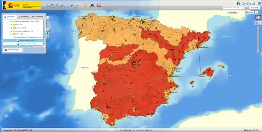 Evaluación de la Calidad del Aire en España 2011 en GeoPortal