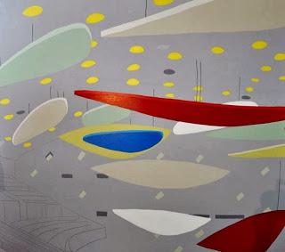 Javier Leon Exposición en el Aula Magna.  Venezuela.