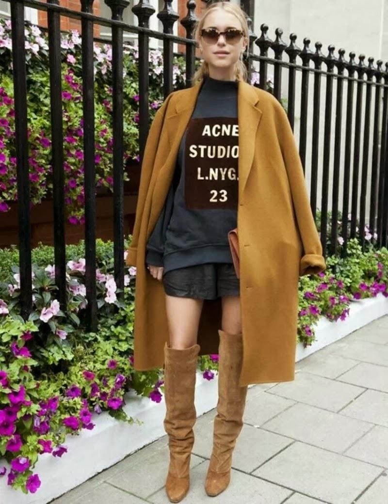 Thigh high boots trend