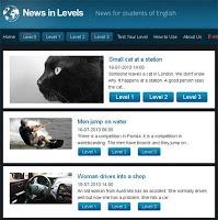 Noticias para aprender inglés - News in levels