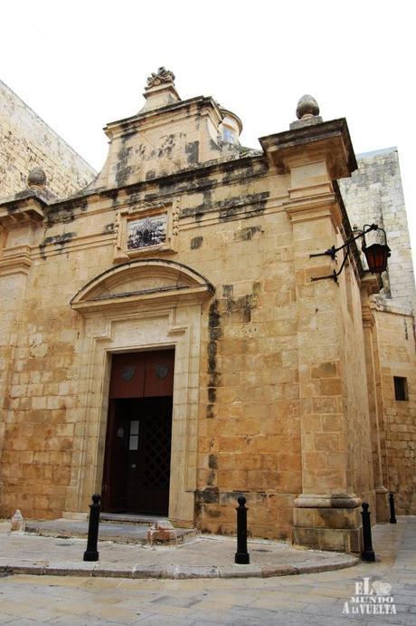 La búsqueda del tesoro en Mdina St. Agatha Chapel