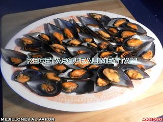MEJILLONES AL VAPOR
