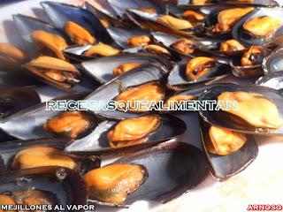 MEJILLONES AL VAPOR