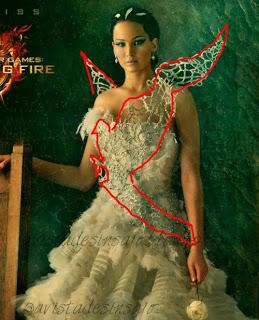 ➽CURIOSIDADES (El vestido de novia de Katniss)