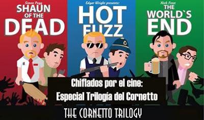 Chiflados por el cine: Especial Cornetto hoy a las 22.00
