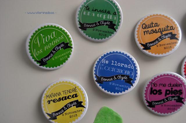 chapas para bodas