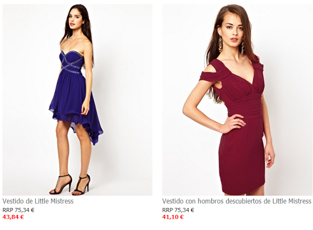 Inspo: vestidos de fiesta ASOS