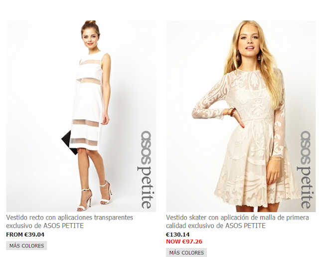 Inspo: vestidos de fiesta ASOS